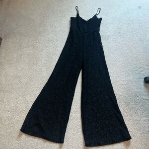 Women’s black pant jumpsuit